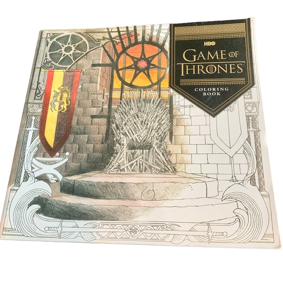 Game of Thrones Adult Coloring Book - Picture 1 of 16
